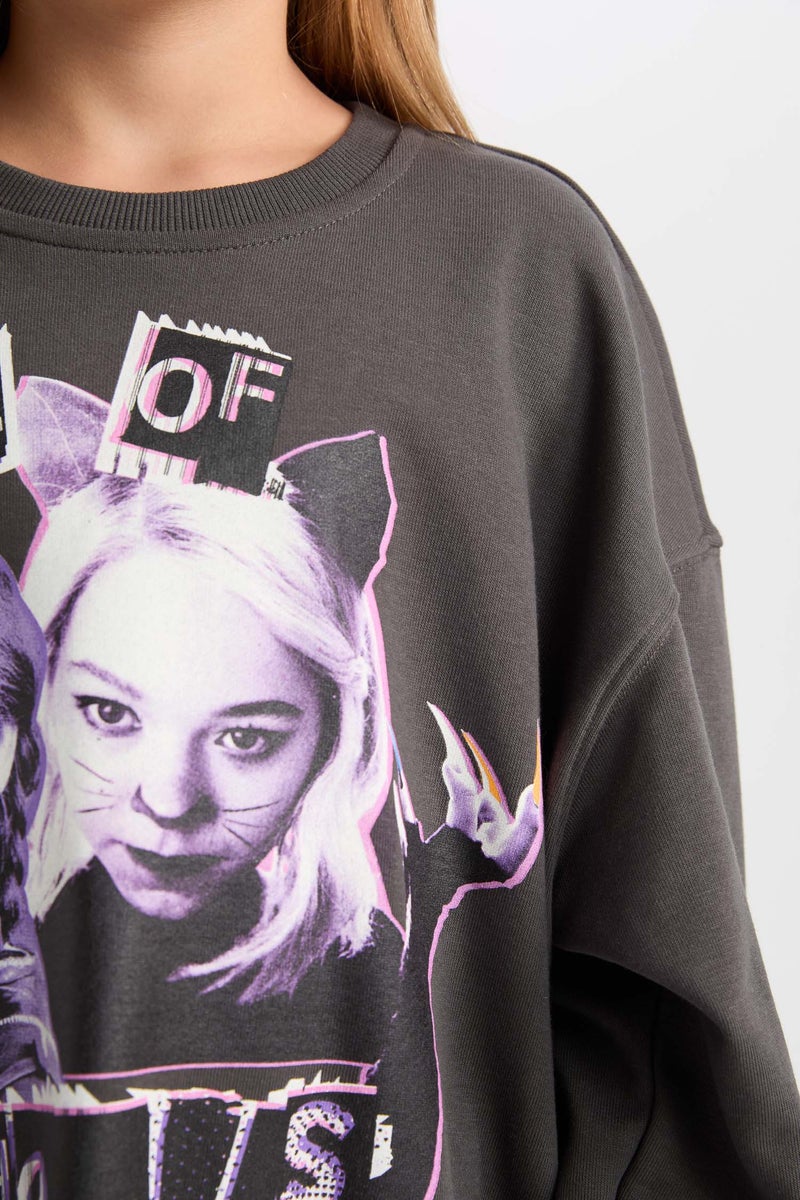 ديفاكتو سويت شيرت بناتي اوفر سايز من وينزداي - Image 5